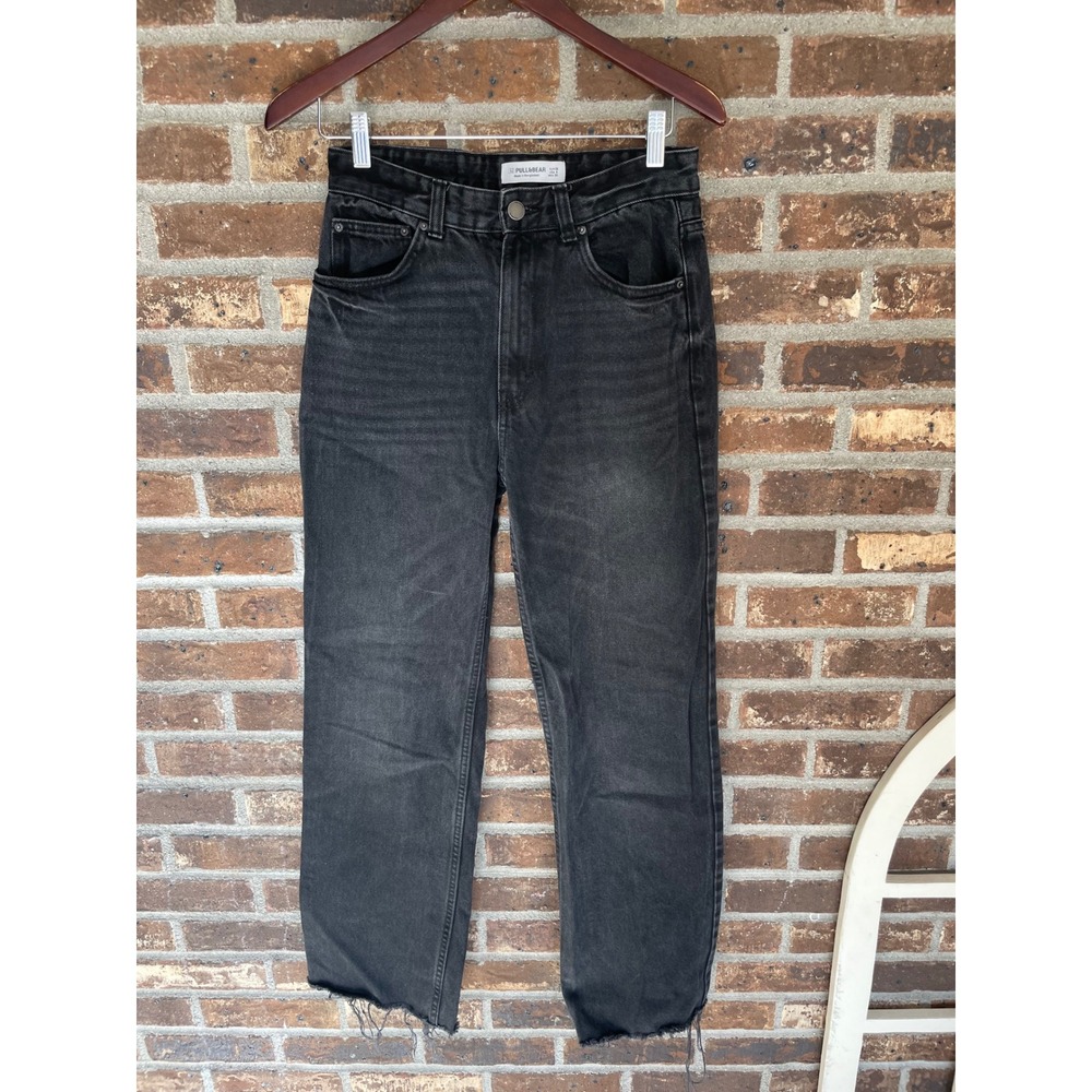 Pull&Bear High Waisted Straight Leg Jeans